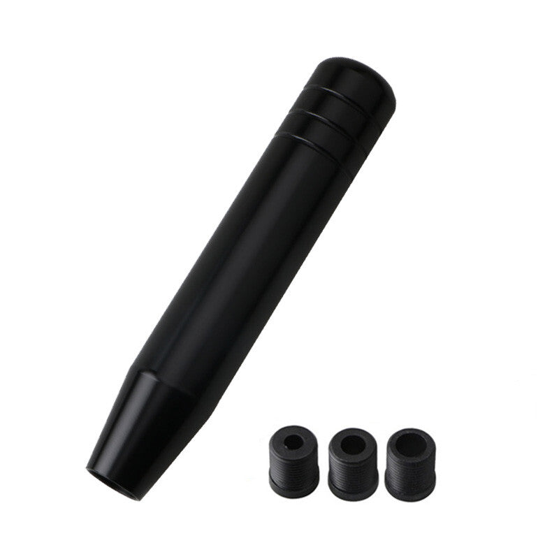 Black 18cm Car Gear Shift Knob Racing Styling Aluminum Automatic Head Gearstick
