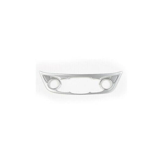 for Chevrolet Equinox 2018-2021 Silver ABS Console AC Button Control Frame Trim