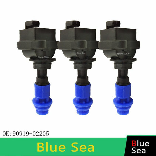 3 PCS NEW for Toyota 1993-1998 Supra Turbo 2JZ-GTE Ignition Coil 90919-02205