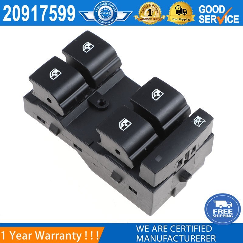 Suitable for 2010-2017 for Chevrolet Equinox front drive side power window switch 20917599