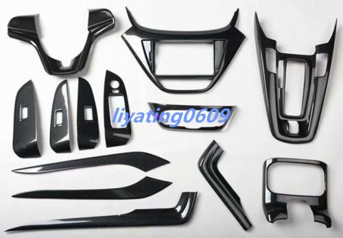 13-Piece Carbon Fiber Style Interior Trim Kit for Chevrolet Malibu 2016-2018