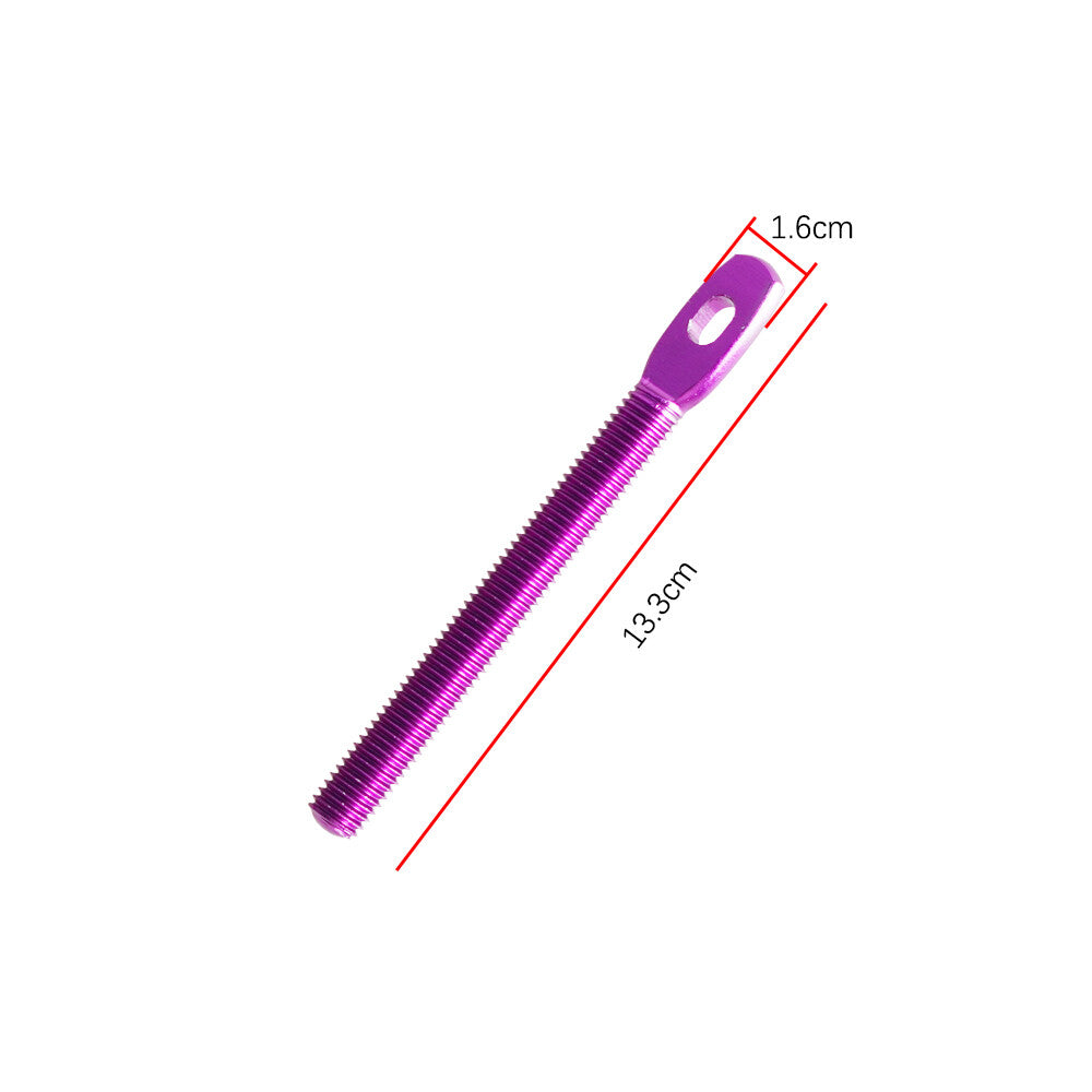 Blue Car Hood Pin Pins Lock Alloy Steel Mount Bonnet Latch Kit Racing Universal