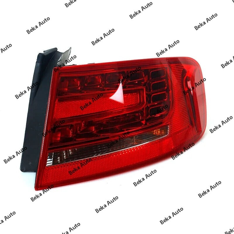 1Pair for Audi A4 B8 2008 2009-2012 LHRH Outer Rear Taillamp Brake Light Lamp