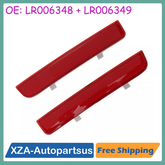 2Pcs Rear Bumper Taillight Reflector for Land Rover for Range Rover Freelander LR2
