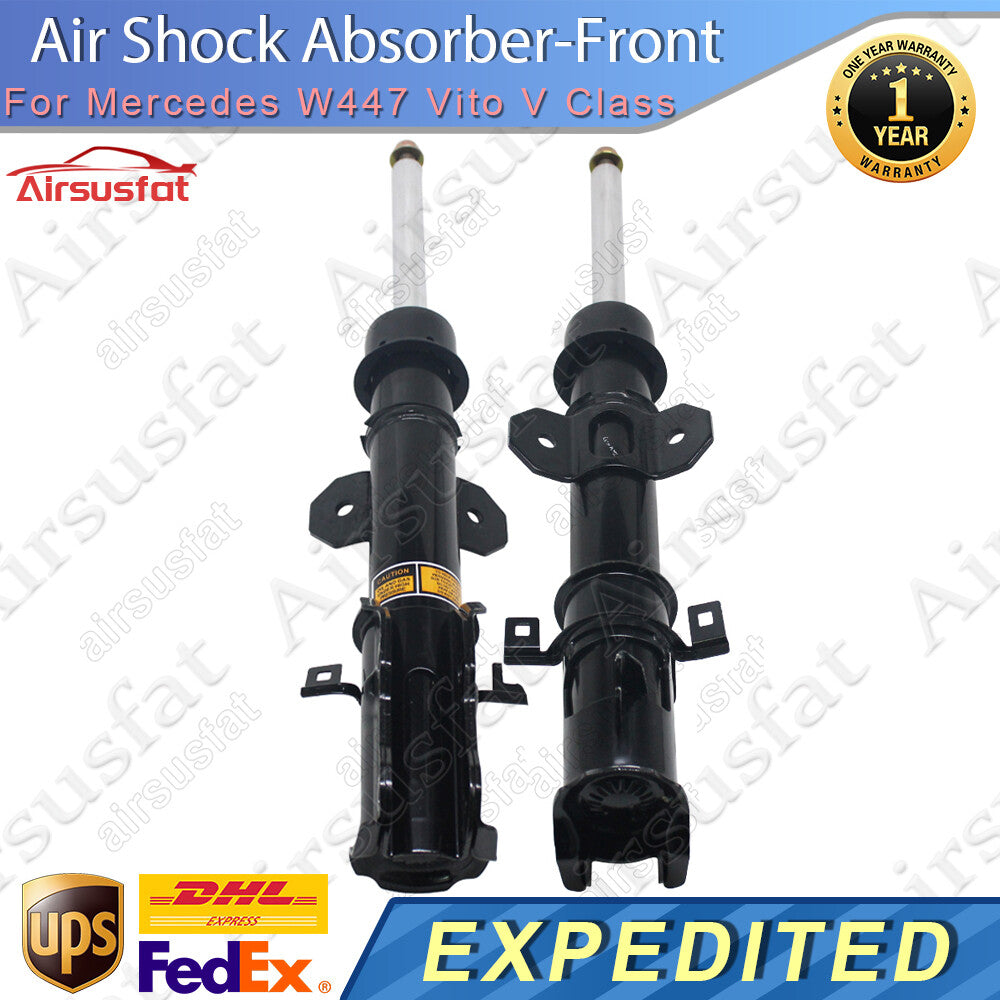 Pair for Mercedes W447 Vito V Class Front LR Air Suspension Shock Strut Cores