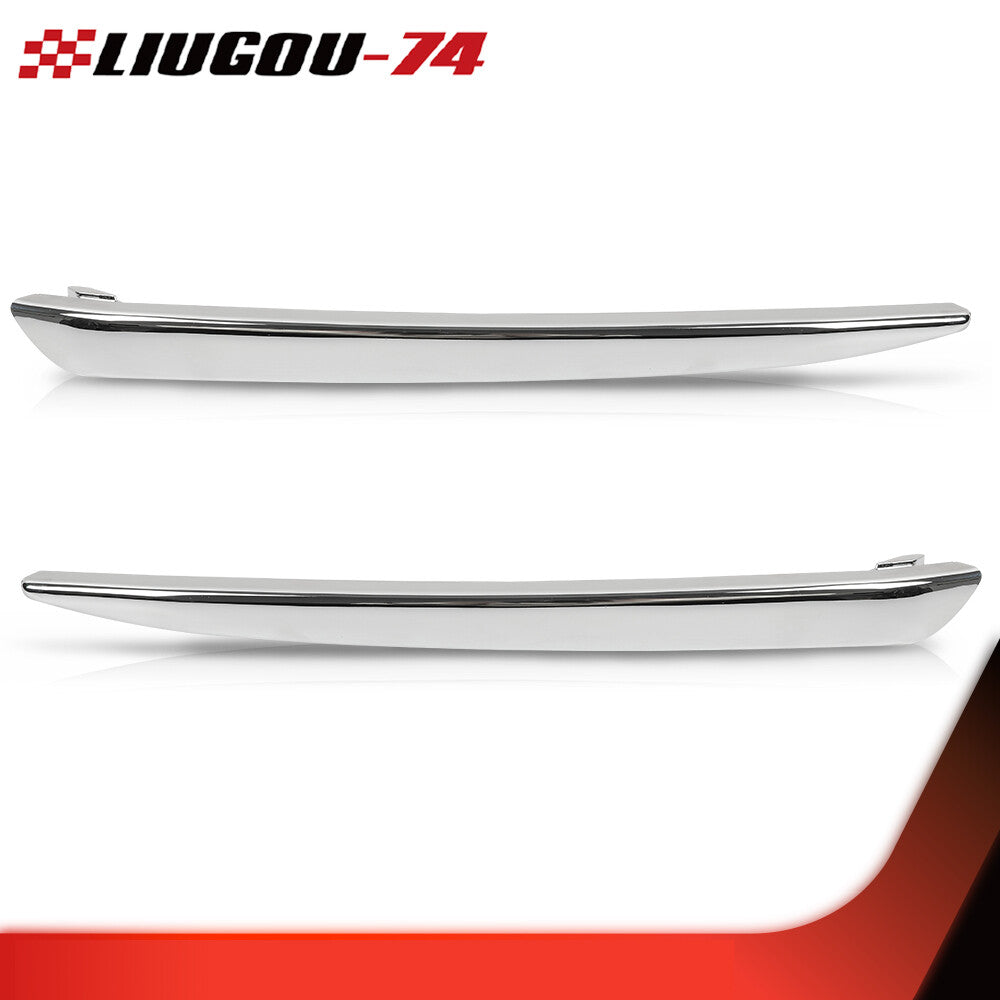 Suitable for 2015-2016 for Chevrolet Tahoe models, brand new with 2-piece luxury bumper trim set.