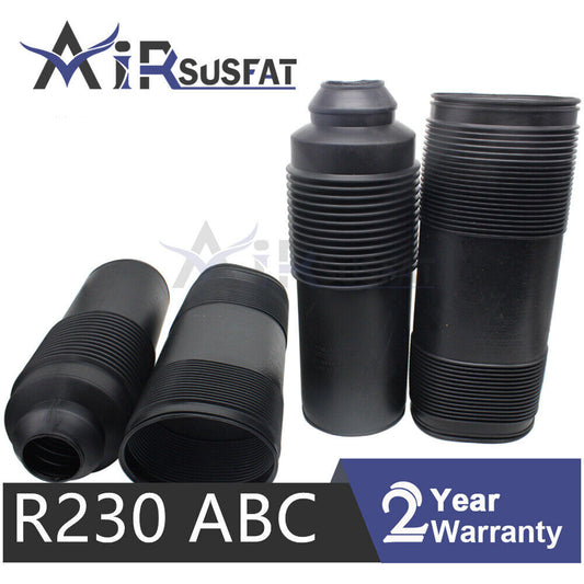 4PCS Front Rear Hydraulic Suspension ABC Shock Dust Cover for Mercedes R230
