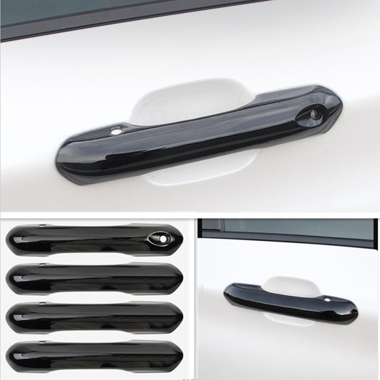 Glossyt Black Front Outer Door Handles Cover Trims for Ford Explorer 2020-2023