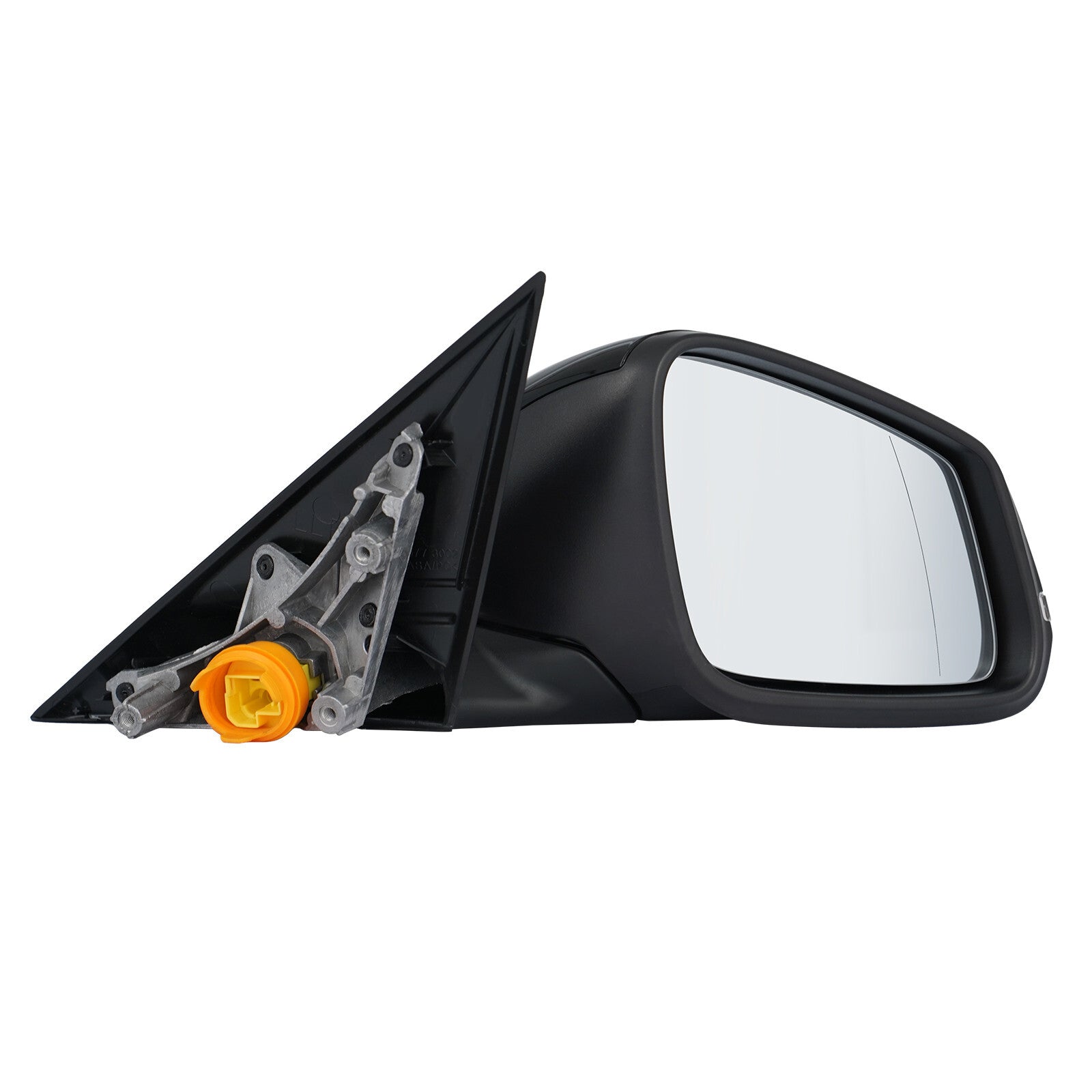 5-pin black mirror finish, right passenger side, suitable for BMW 320i, 328i, 335i, 3 Series 12-18 right-hand side.
