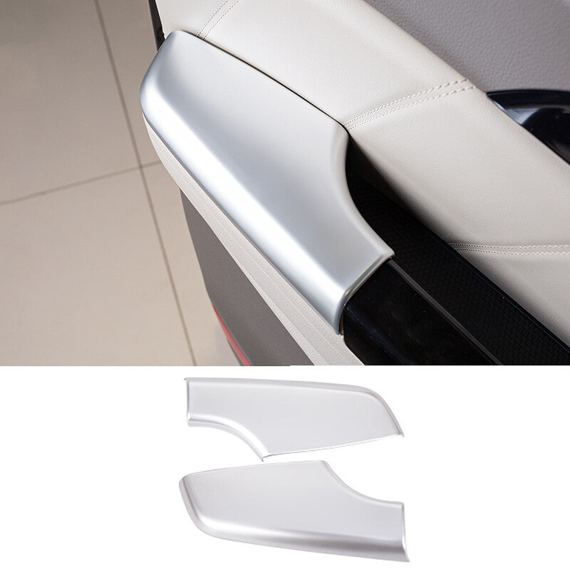 for Kia Carnival 2022-2023 Silver Car Interior Door Armrest Panel Trim Cover 2x