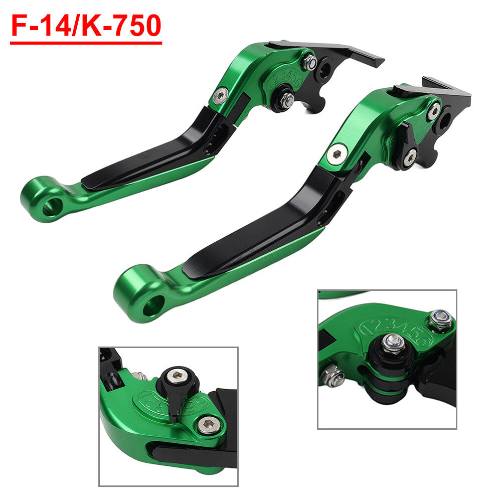 Folding Extendable Brake Brake Clutch Levers for Kawasaki Ninja650R ER6N ER6F