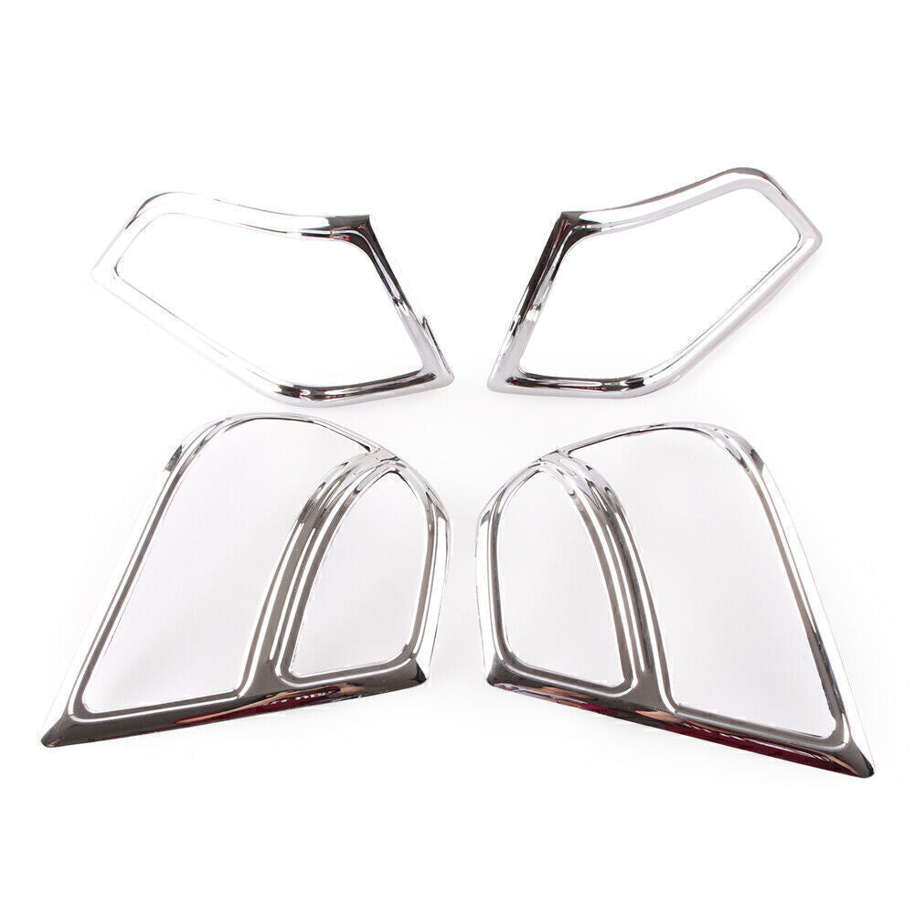 for Honda GL1800 2001-2005 2004 2003 2002 Chrome Fairing Saddlebag Light Accents