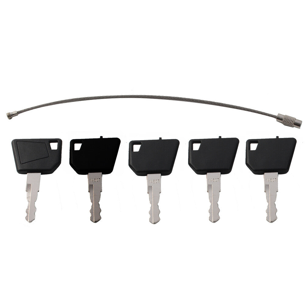 Ignition Keys For JCB 14607 701/45501 for Volvo Bobcat Caterpillar 14607 5PCS