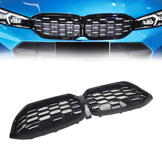 Diamond Sltyle Front Bumper Kidney Grille for BMW 3 Series G20 G21 G28 22-24 22