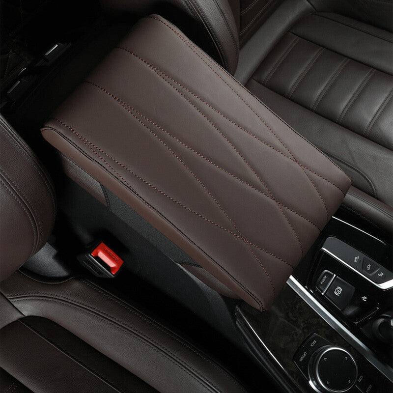 1-Pack Car Armrest Mat Protective Cover Accessories Center Console Box Backrest Cushion Protector