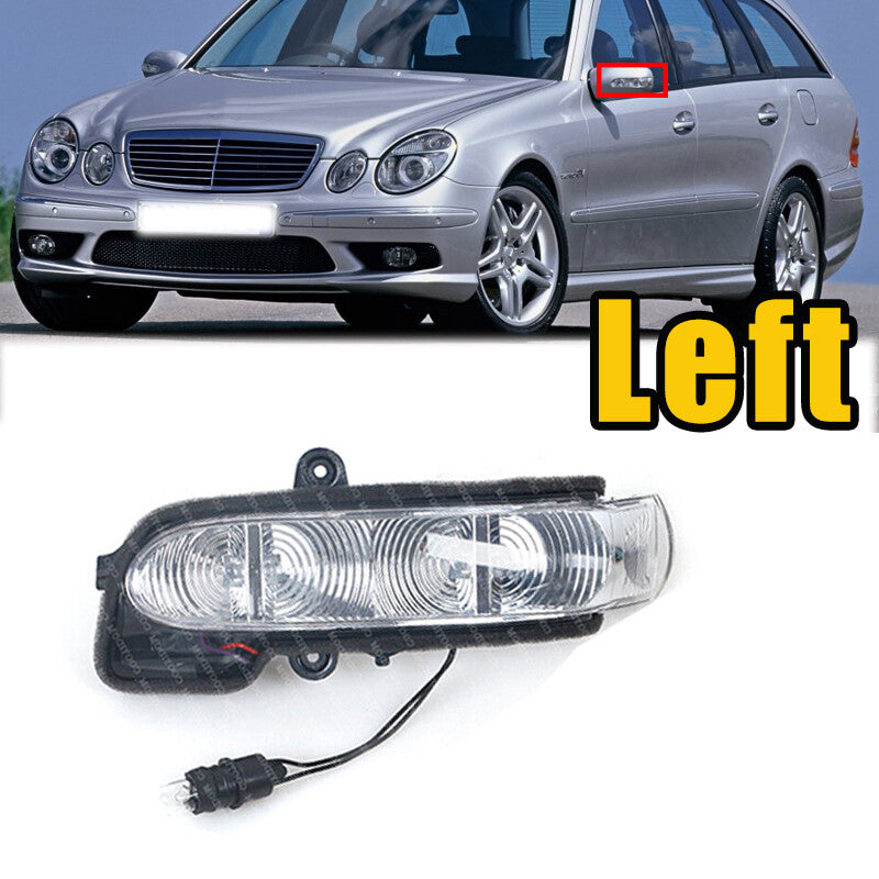 Left for Mercedes-Benz W211 S211 W463 C/E Rear view side mirror Turn Signal