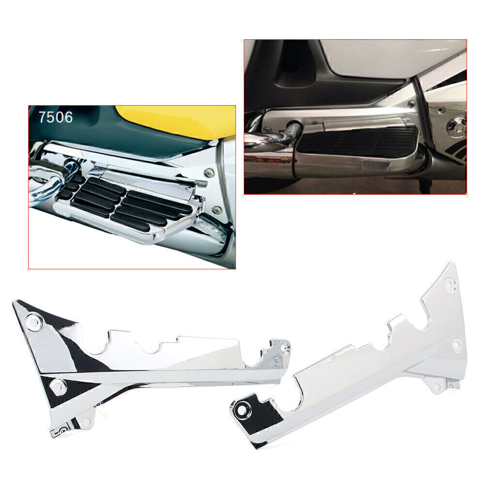 for Honda GL1800 2001-2011 Goldwing Chrome Fairing Lower Rear Frame Cover