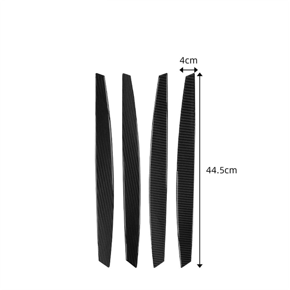 Carbon Fiber Interior Door Armrest Handle Panel Cover Fit for BMW X3 E83 2004-10