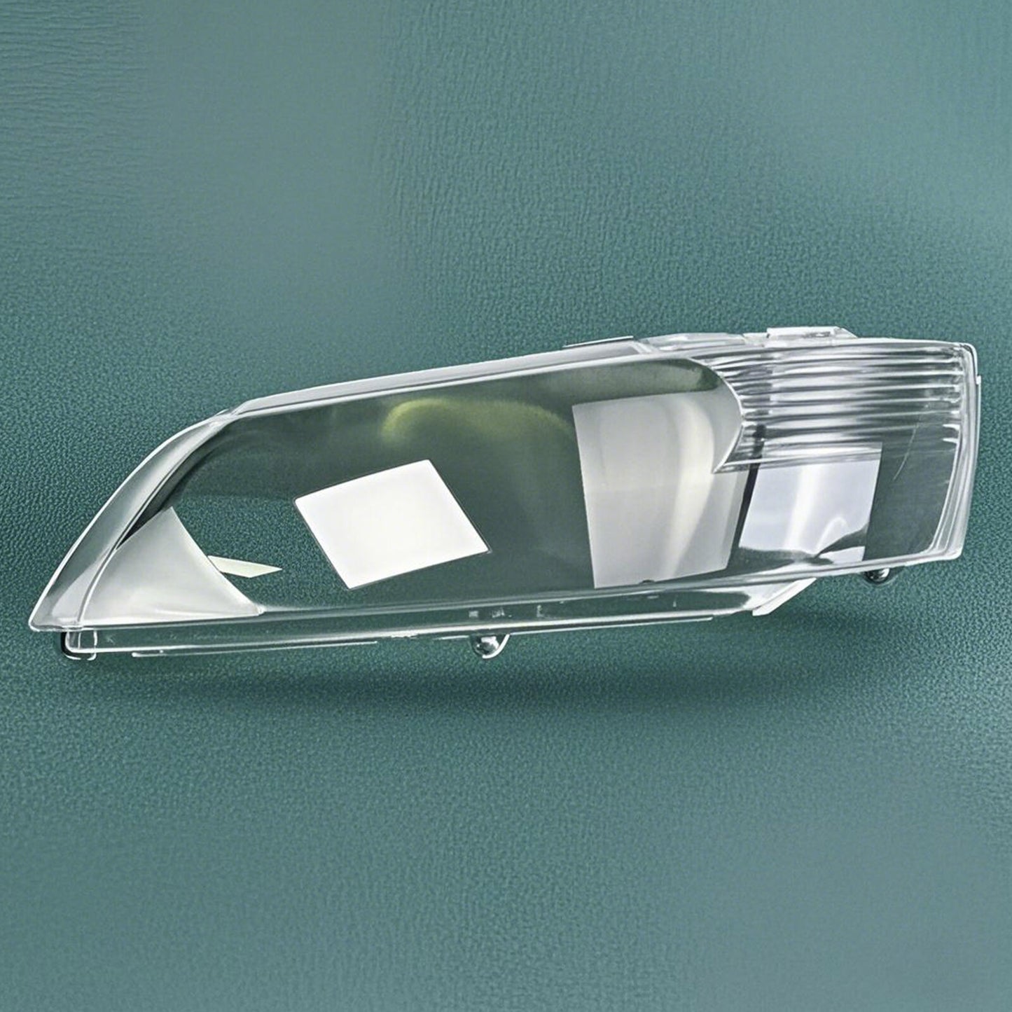 A pair of headlight lens housings + glue, suitable for Mitsubishi Lancer Evo 9TH 2003-2006.