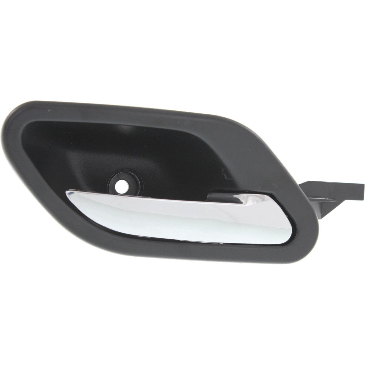 Front and rear black interior door handles with chrome trim, left and right, applicable to for BMW E38 E39