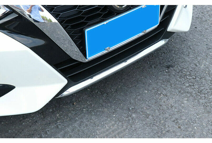 1P Silver Front Bumper Lower Strip Guard Moulding Trim for Nissan Sentra 2020-23