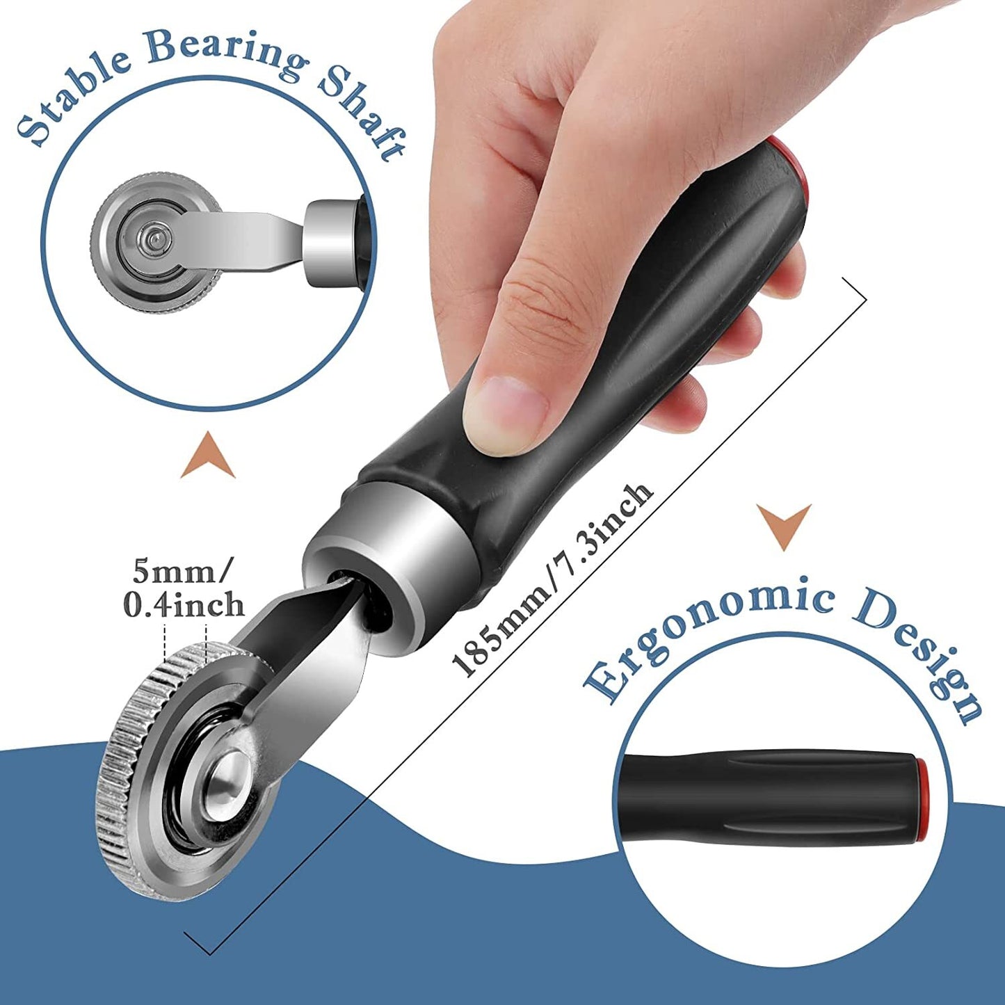 Tire patching rollers and tungsten buffer wheel tire repair patch tire roller tools