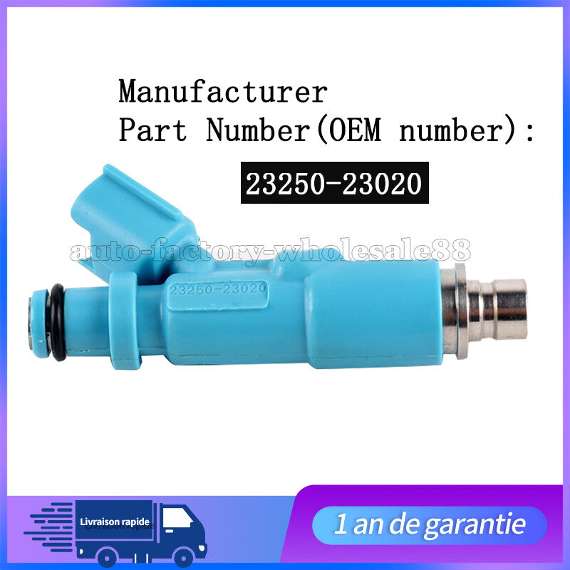 Fuel Injectors 23250-23020 pour for Toyota Yaris Vitz 1.0L 1.3L 1999-2005 A10 Neuf