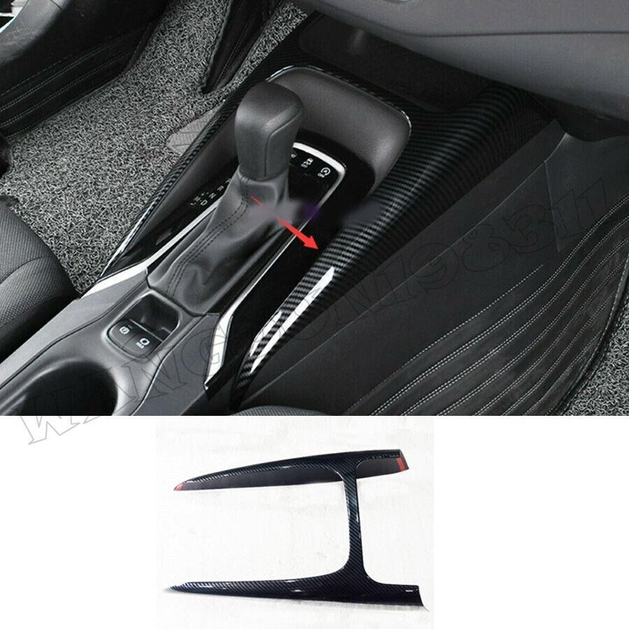 Carbon Fiber Interior H decorative frame for Toyota for Corolla Hatchback 2020-2022