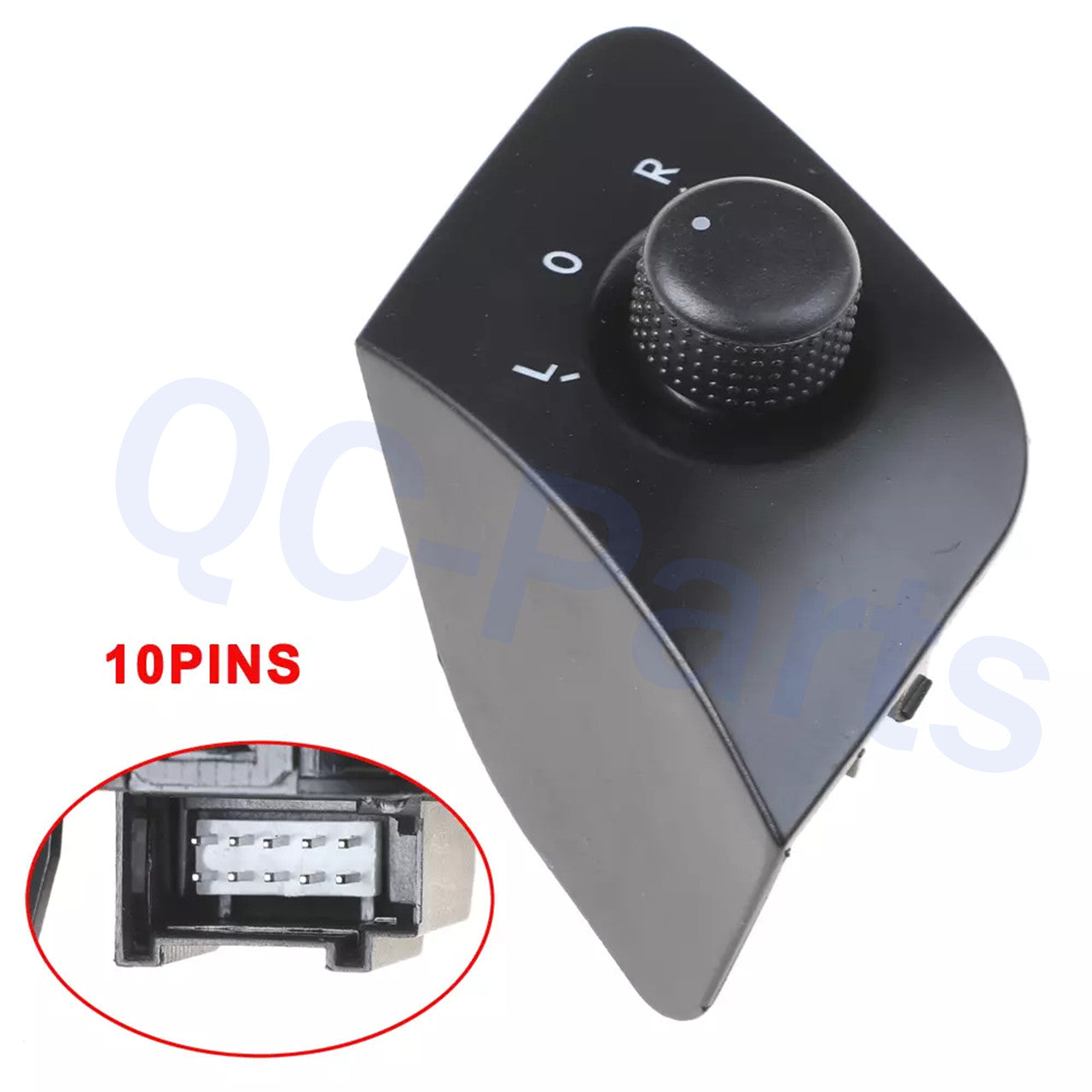 for Seat Ibiza 09-17Electric Adjustment Knob 6J1959565A Heated Mirror Switch