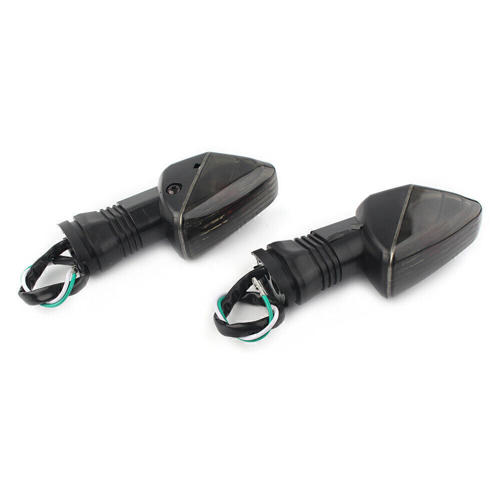 Turn Signal Indicator Lights Black Fit for Kawasaki ZX-6R ZX-10R Z750 Z1000 UK