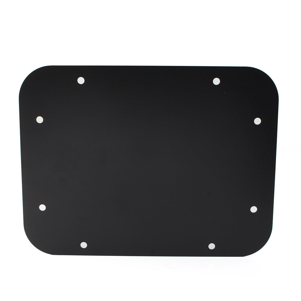 for Jeep for Wrangler JK 2007-2017 Aluminum Alloy Tailgate Vent-Plate Cover Black