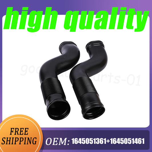 2-piece set for Mercedes-Benz W164 ML350 GL450 1645051361 left and right intake hoses