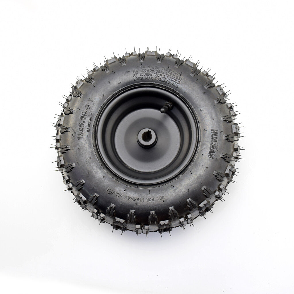 Motorcycle 13x5.00-6 Tubeless Wheel Rim Tire Go Kart Wheels Road ATV Quad Buggy