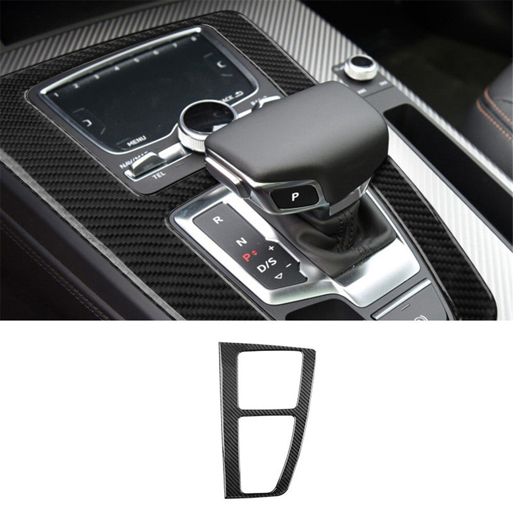 Carbon Fiber Control Panel Panel Trim for Audi Q5 2018-2021