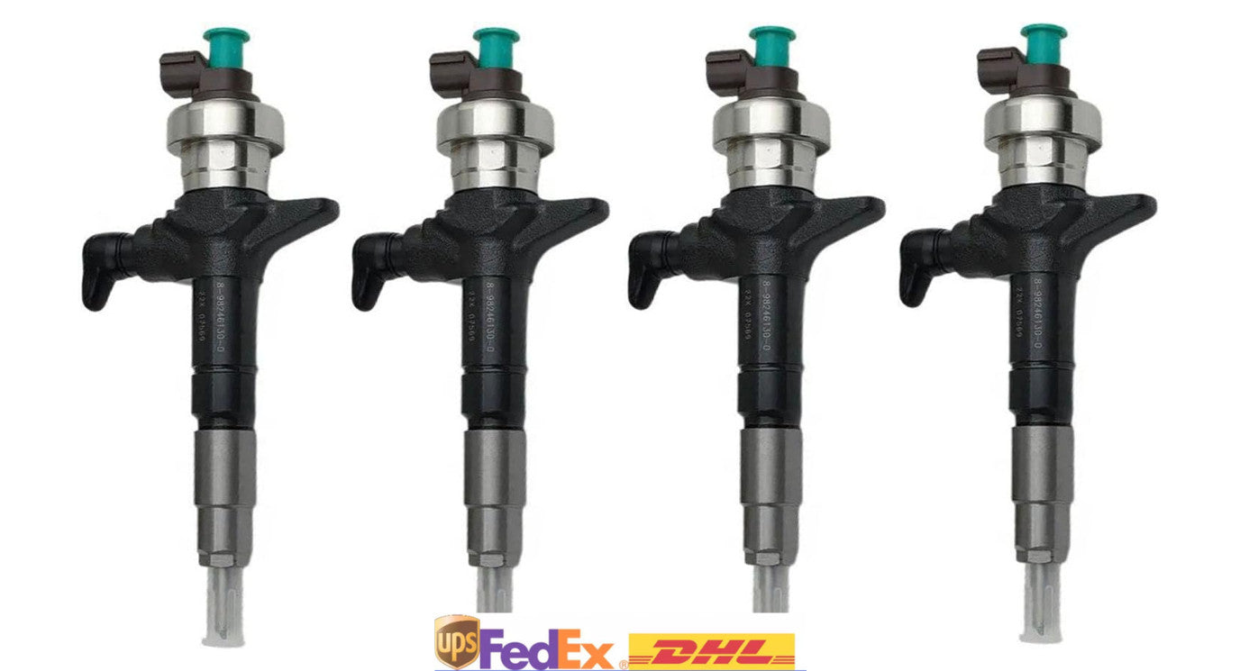 4X Fuel Injector 295050-0910 8-98159583-0 for Isuzu Engine 4JK1 4JJ1 D-Max