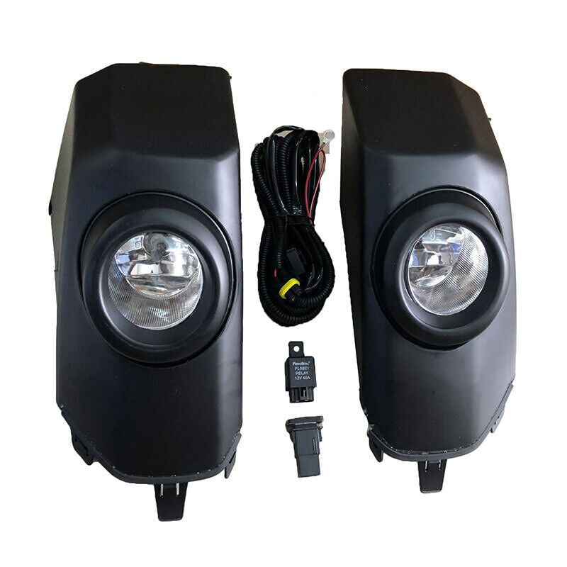 1Set 2007-2017 for Toyota FJ Cruiser LED Fog Light Daytime Running Light Black