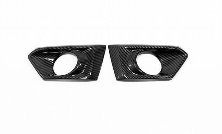 Carbon Fiber Car Front Fog Lamp Cover Trim for Nissan Teana Altima 2019-2020