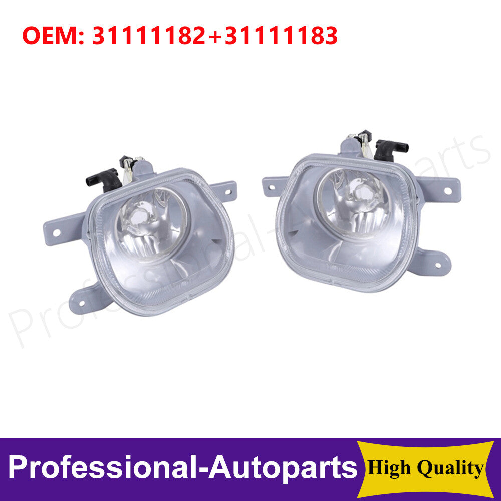 One pair of front left + right headlights and daytime running lights are suitable for Volvo XC90 2002-2013.