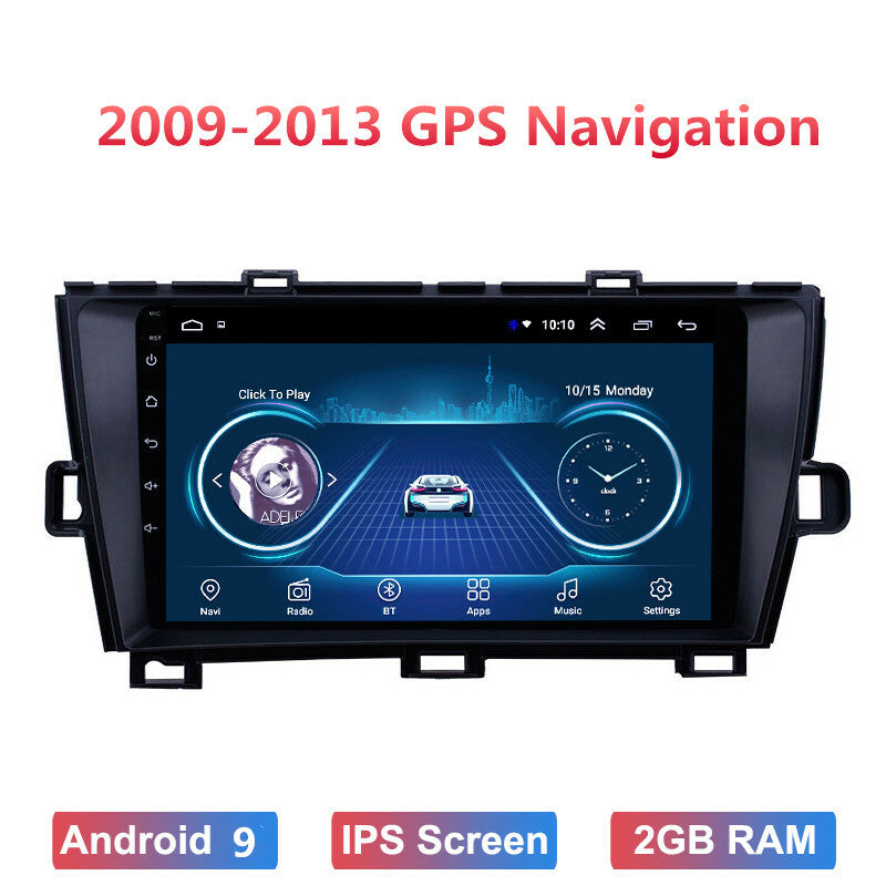 Android 9in Car Multimedia Player Head Unit GPS Navigation Radio WiFi For Prius