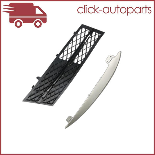 Front Right Side Bumper Grille Cover W/ Trim For 2010-2013 for BMW 5 Series F10 F11