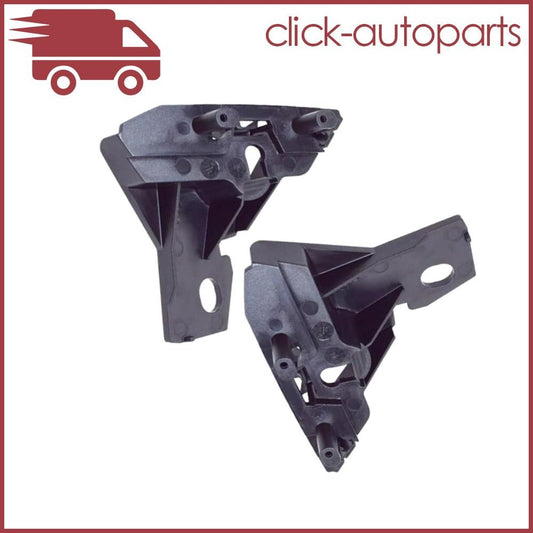 Set of 2 For Sprinter W906 Front Bumper Filler Panel Bracket Black Replaces