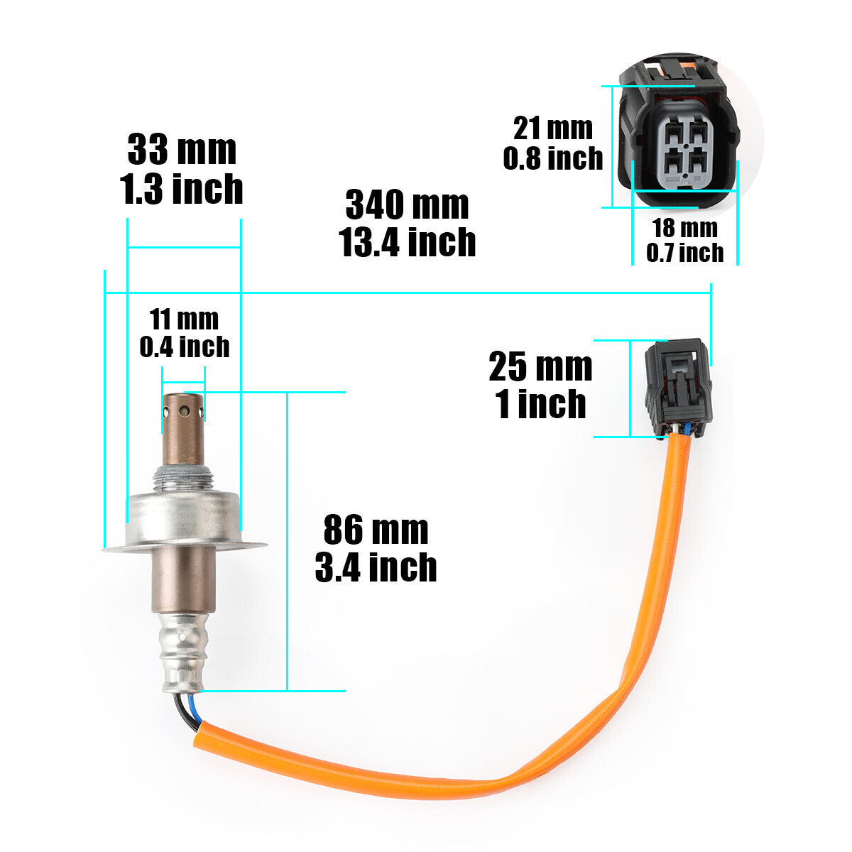 31432653 for Volvo MK3 V60 V70 T3 2.0 D4 S60 S80 2014-2019 Fuel Pressure Sensor