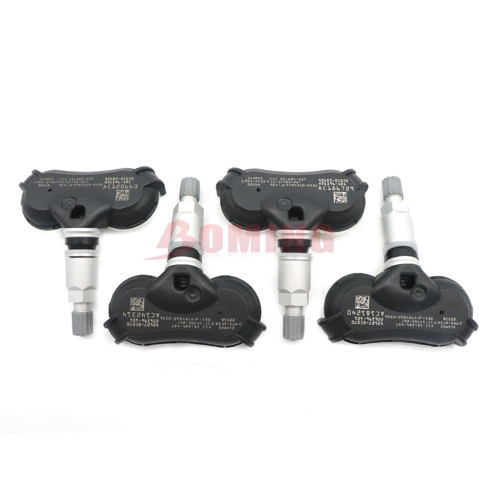 4x TPMS Tire Pressure Sensor for Toyota for Sienna Tundra Sequoia 06-17 42607-0C070