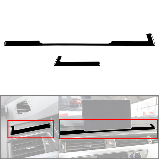 Dashboard Navigation Panel Cover Trim for Audi A4 A5 S4 S5 RS4 RS5 2017-24 18