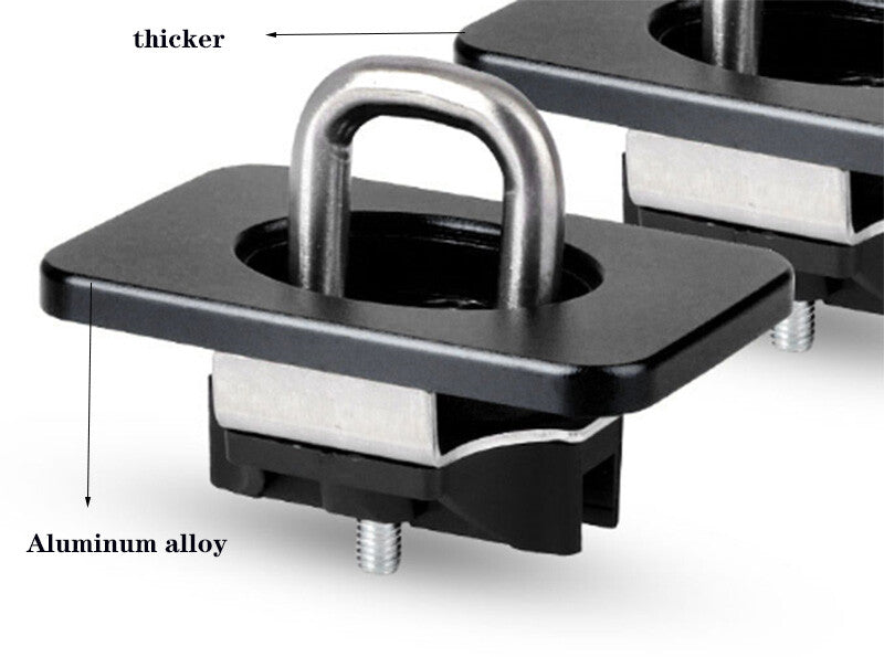 1pair Raised Truck Bed Retractable Tie Down Anchors Point Loop Hooks Fit Classic