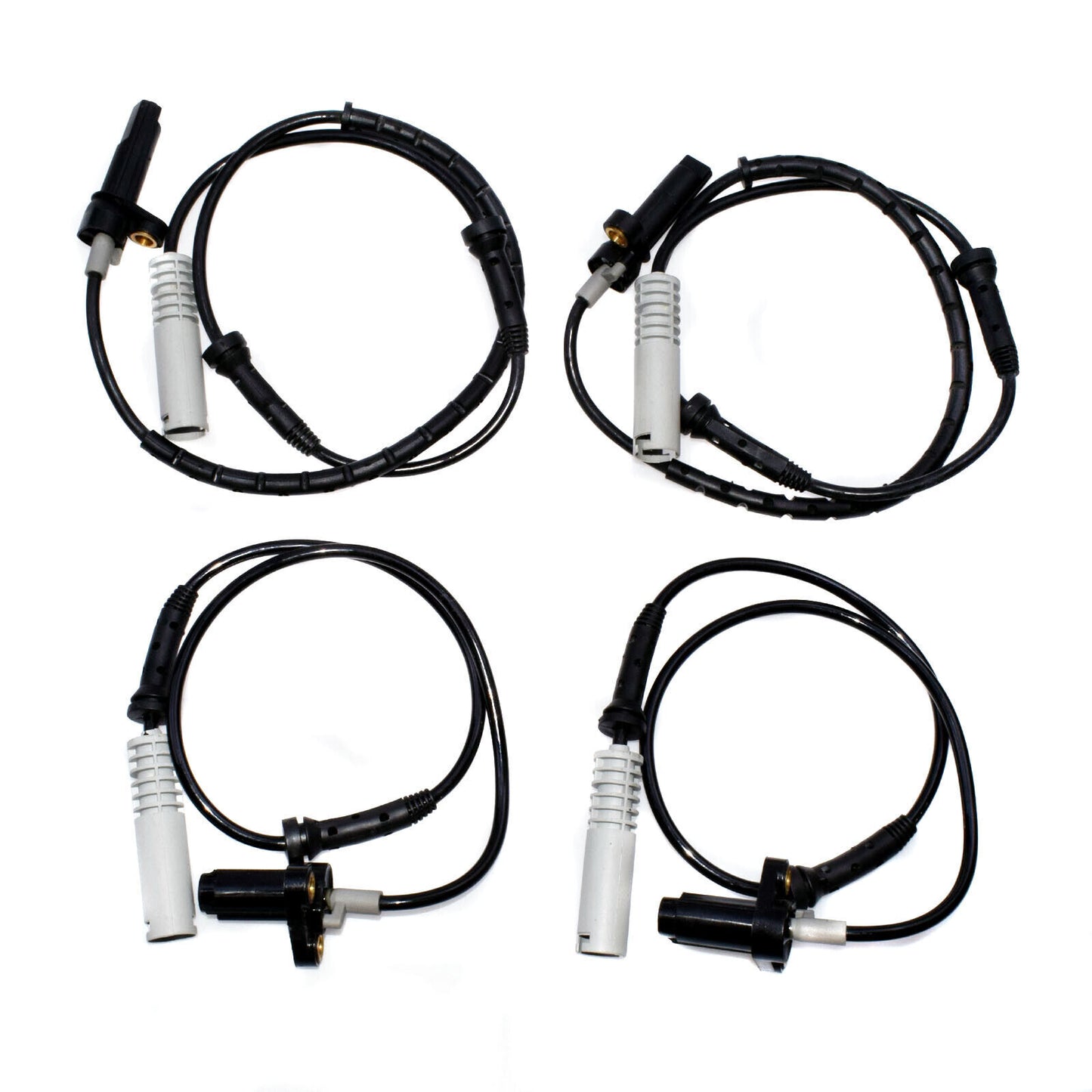 for BMW 528i 540i 34521182159 34521182160 4x Front Rear ABS Wheel Speed Sensor