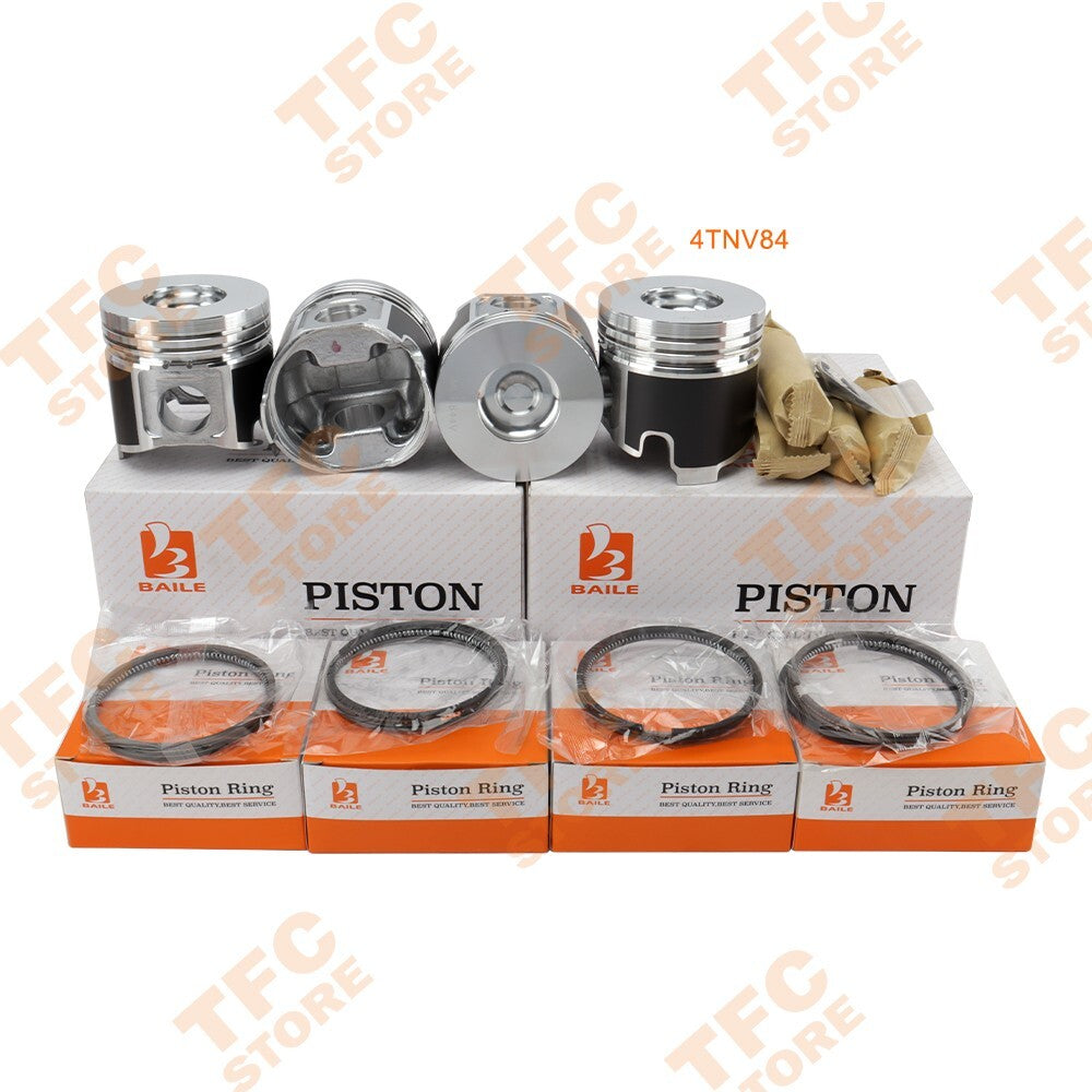 4TNV84 4TNV84T Overhaul Rebuild Kit For Yanmar Engine Repair Parts 16Valve 16V
