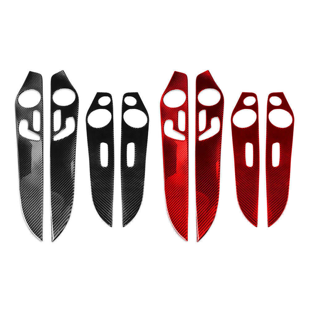 Inner Door Panel Cover Trim Fit GLC Class X253 2016-2021 4pcs