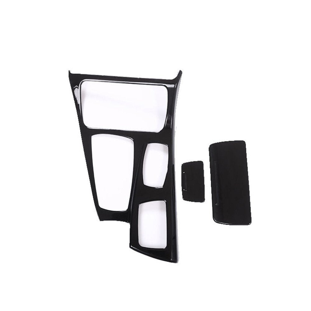 Gloss Black Central Control Gear Shift Panel Trim for BMW 5 Series F10 2011-2017