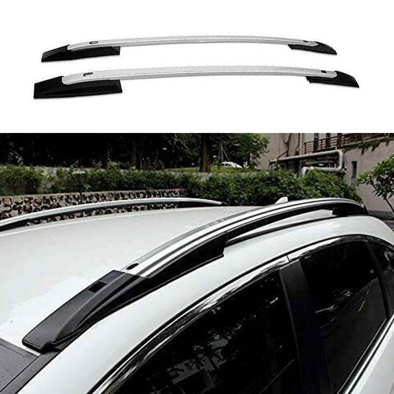 Fit for Honda CRV CR-V Aluminum Roof Rail Rack Side Rail Bar 2Pcs 2012-2016